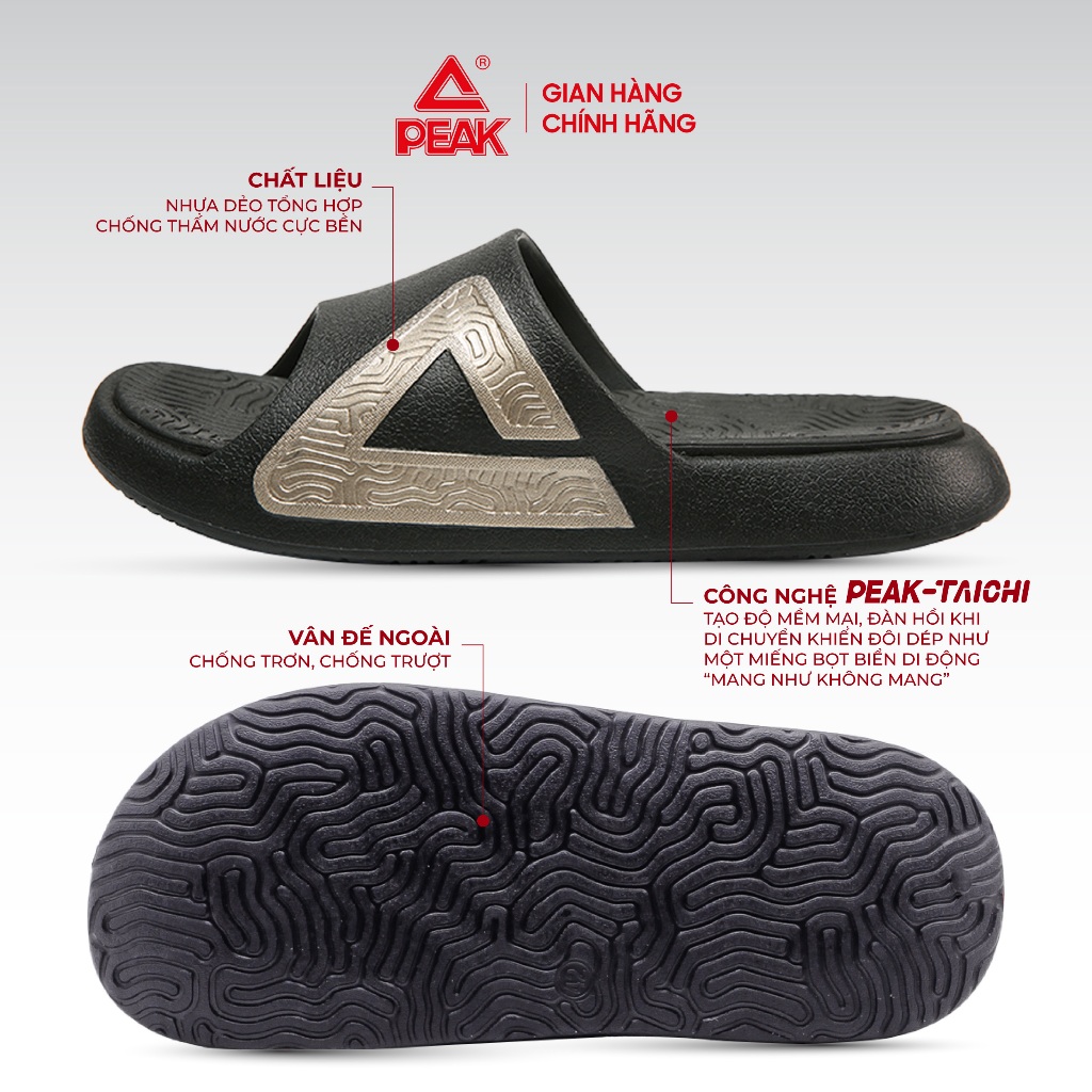 Ảnh Dép quai ngang nam PEAK Taichi Slippers E92037L ET32027L E11937L 3
