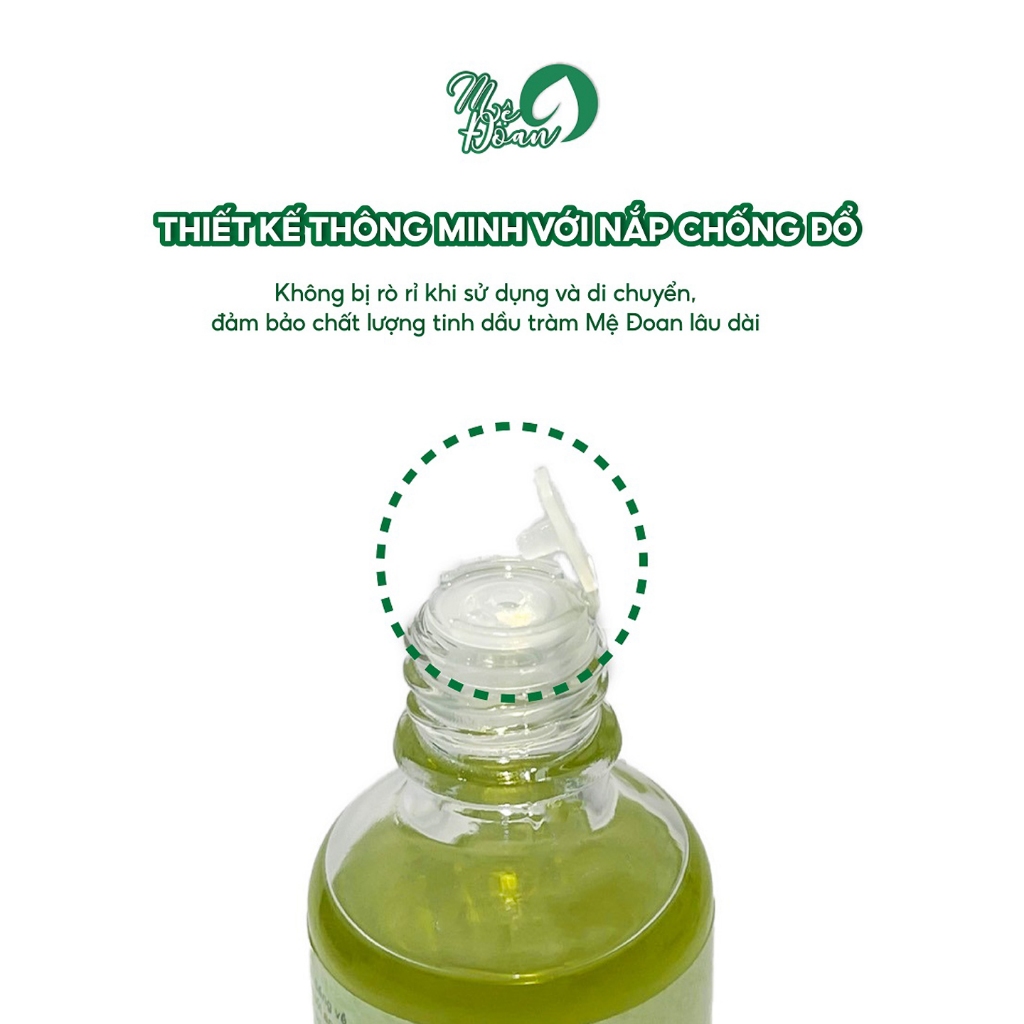 Ảnh Tinh dầu tràm Mệ Đoan nguyên chất giữ ấm, đuổi muỗi, phòng cảm lạnh cho bé 5ml 4