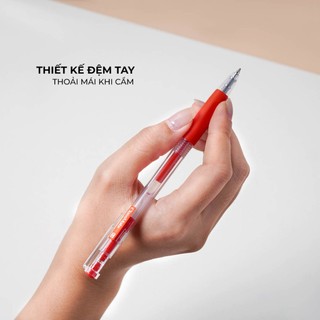 Hộp 12 Bút Gel Classmate Ngòi 0.5mm, Mực Không Thấm Nước Bút Gel Đen Xanh Tím Đỏ, Ghi Chép, Viết Bài, Chấm Điểm CL-GP106