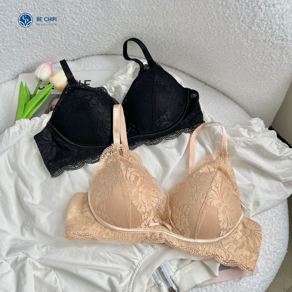 Ảnh Áo Lót Nữ Đệm Mỏng Không Gọng Dáng Vát Ôm Ngực AL6611 By Bechipi 4