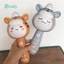 Micro cho bé hát karaoke kết nối Bluetooth, phát nhạc, có đèn và thay đổi giọng nói 9BABY