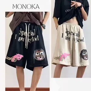 Quần short đùi ống rộng dây rút hoạt hình Special nam nữ Quần sooc hiphop cá tính đi chơi mặc nhà cute T206G MONOKA SHOP