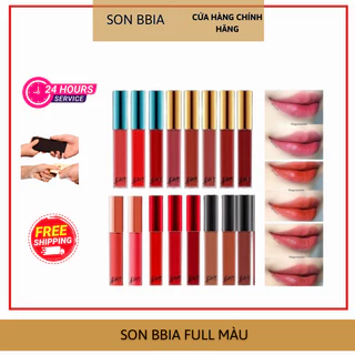 Son Kem Lì Bbia Last Velvet Lip Tint Version 1 (5 màu) 5g Bbia Official Store