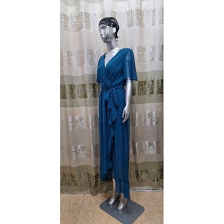 Đầm maxi chiffon cột eo SLNY