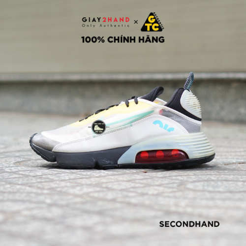 [2HAND] Giày Thể Thao AM 2090 ‘SPEED YELLOW AQUA’ CT1091-100 ...