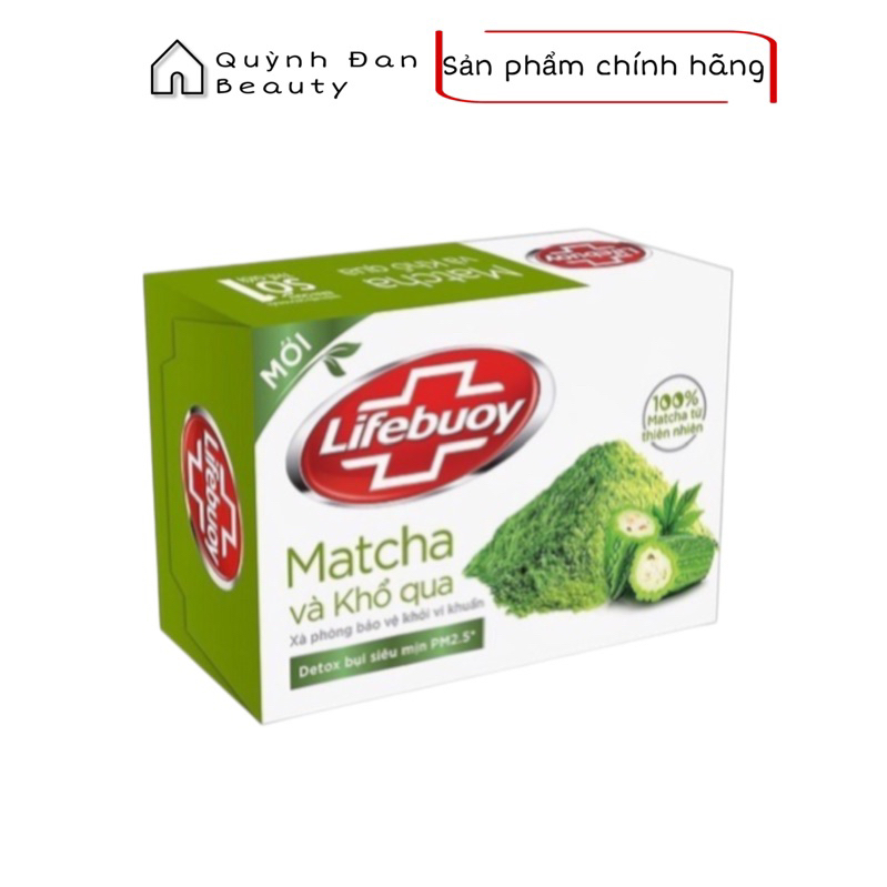 Xà Bông Cục Lifebuoy Matcha và Khổ Qua 125g