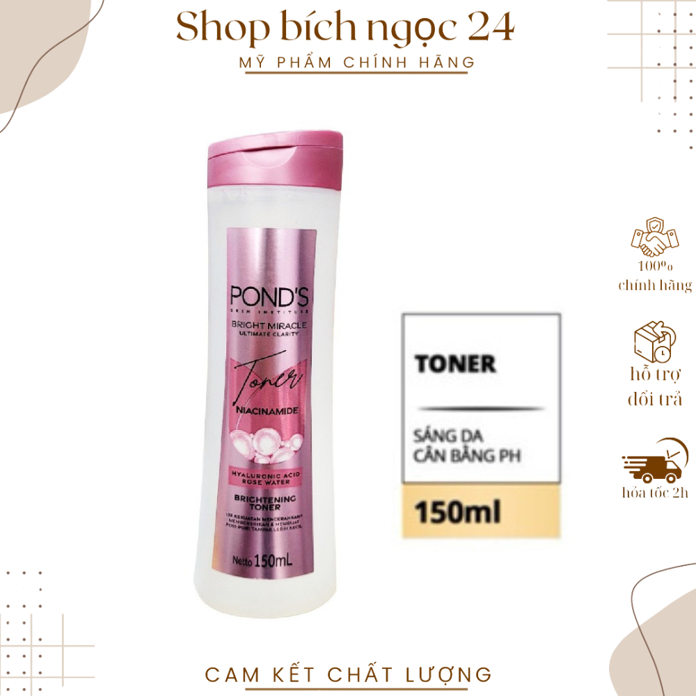 Nước Hoa Hồng Pond’s Sáng Da Cân Bằng pH - 150ml