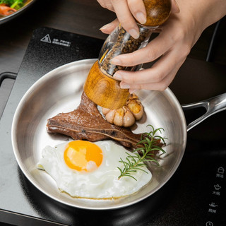 Chảo cạn inox 3 lớp Oyatton [38] dày đẹp, dễ vệ sinh, inox 18/10, size 24/26/28cm O38