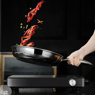 Chảo cạn inox 3 lớp Oyatton [38] dày đẹp, dễ vệ sinh, inox 18/10, size 24/26/28cm O38