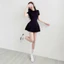 PICKLE - Đầm cổ somi, váy xếp ly (kèm quần) Tennis siêu xinh, nút ngực co giãn thoải mái tôn dáng