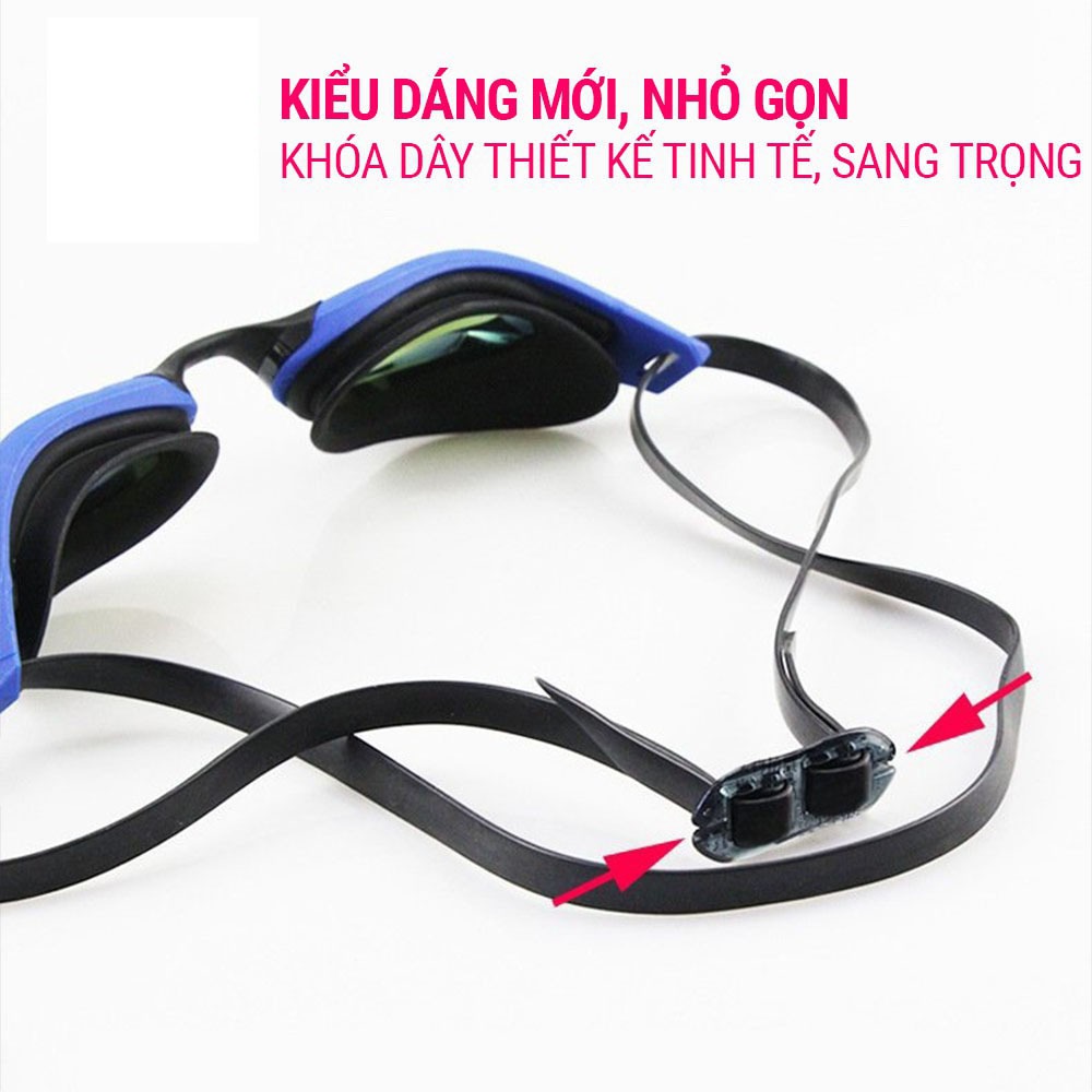 Kính bơi người lớn tráng gương SPORTY 720 cản tia UV, chống sương mờ, bảo vệ mắt