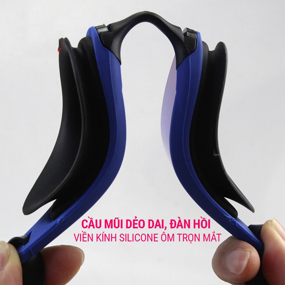 Kính bơi người lớn tráng gương SPORTY 720 cản tia UV, chống sương mờ, bảo vệ mắt