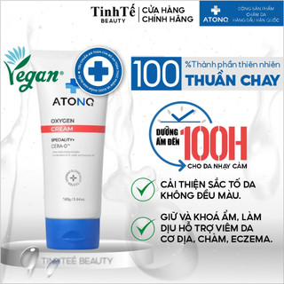 Kem dưỡng ẩm hữu cơ cho bé Atono2 Oxygen Cream dành cho da khô ngứa Made in Korea 160g