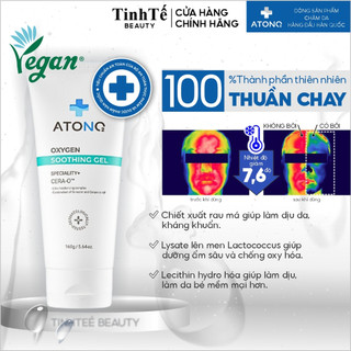 Gel làm dịu da hữu cơ cho bé ATONO2 Oxygen Soothing Gel làm dịu mát da khô nóng, da nhạy cảm 30g/160g