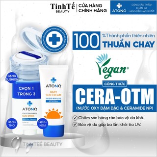 Kem chống nắng cho bé dành cho da nhạy cảm, dưỡng ẩm dịu nhẹ, bảo vệ làn da bé khỏi tia UV- Atono2 Hàn Quốc