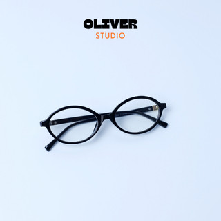 (Giá  trải nghiệm) Kính râm bầu dục dáng nhỏ Oliver chất liệu nhựa mắt chống ánh sáng xanh