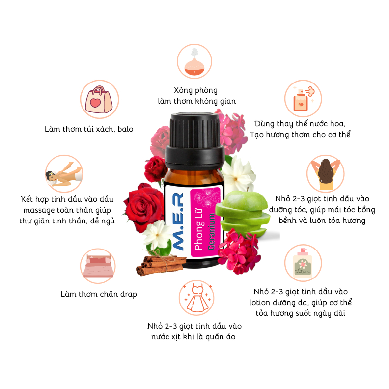 Tinh Dầu Phong Lữ Tinh Dầu Nước Hoa, Tinh Dầu Xông Phòng Làm Thơm Phòng, Thư Giãn