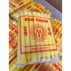 Đèn Cầy Sáp Thơm Loại 1 Màu Vàng 18 cây, 32 cây, 60 cây