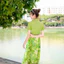 Set váy đi biển 2 món rực rỡ tôn dáng, tôn da thiết kế cao cấp JOLIE FASHION