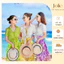 Set váy đi biển 2 món rực rỡ tôn dáng, tôn da thiết kế cao cấp JOLIE FASHION