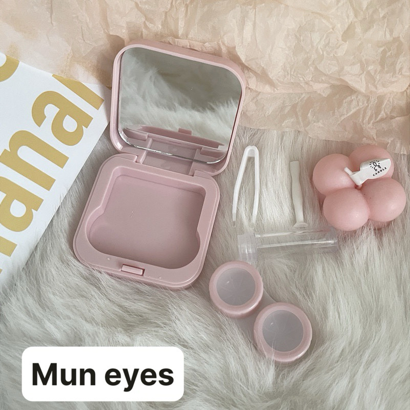 Khay đựng lens trái tim size Trung Muneyes Angel eye
