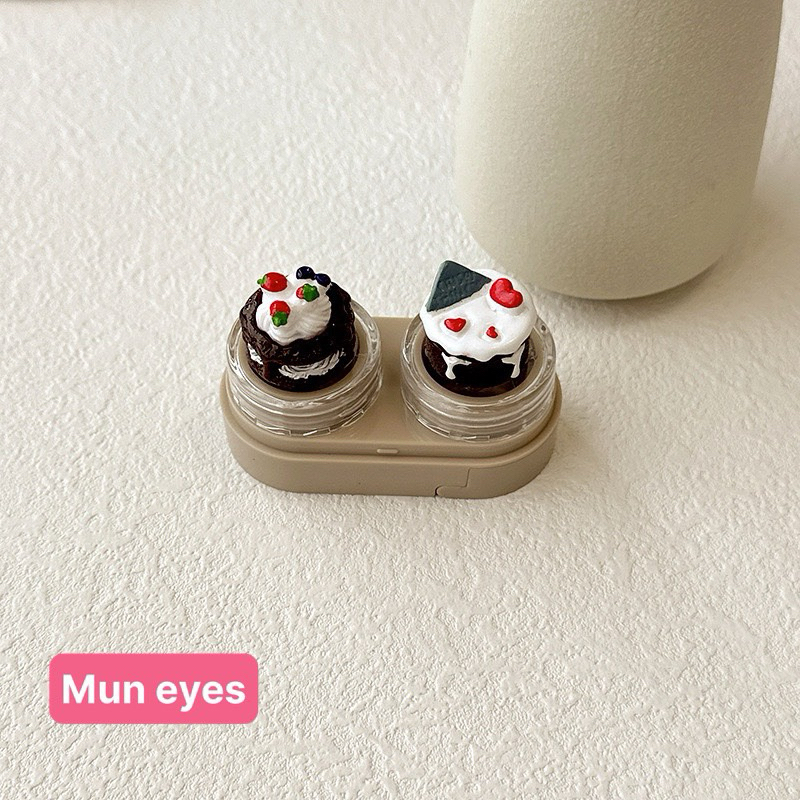Khay charm đựng lens bánh donut trái cây