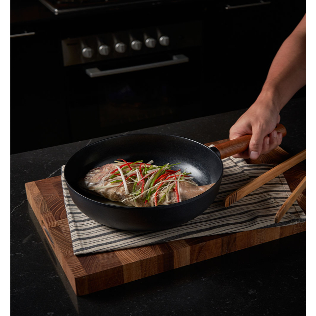 Chảo Chiên True Cook IH Premium Black In Canada, Court Fan 26cm (Màu ...