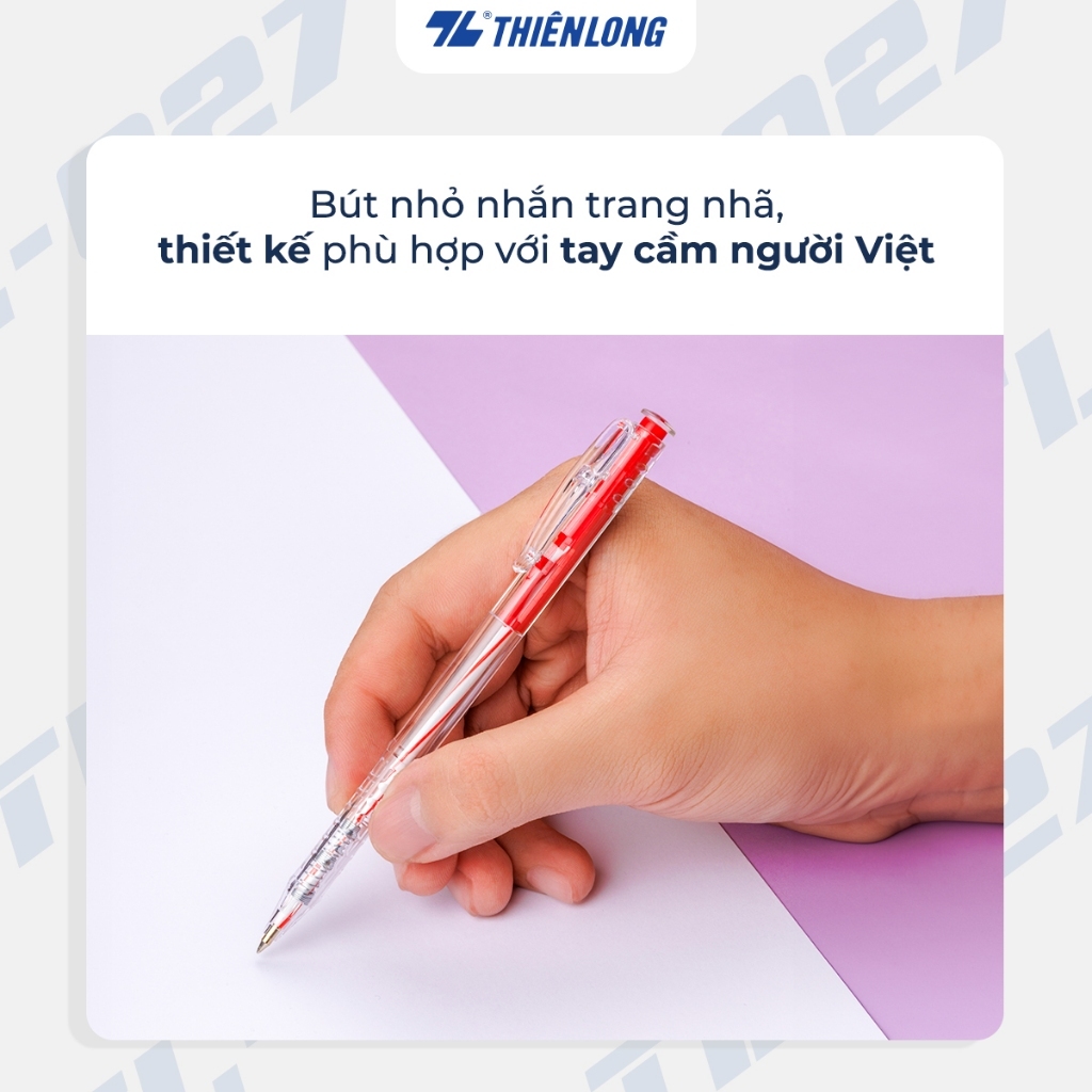Ảnh Bút Bi ngòi 0.5mm Thiên Long TL-027 4