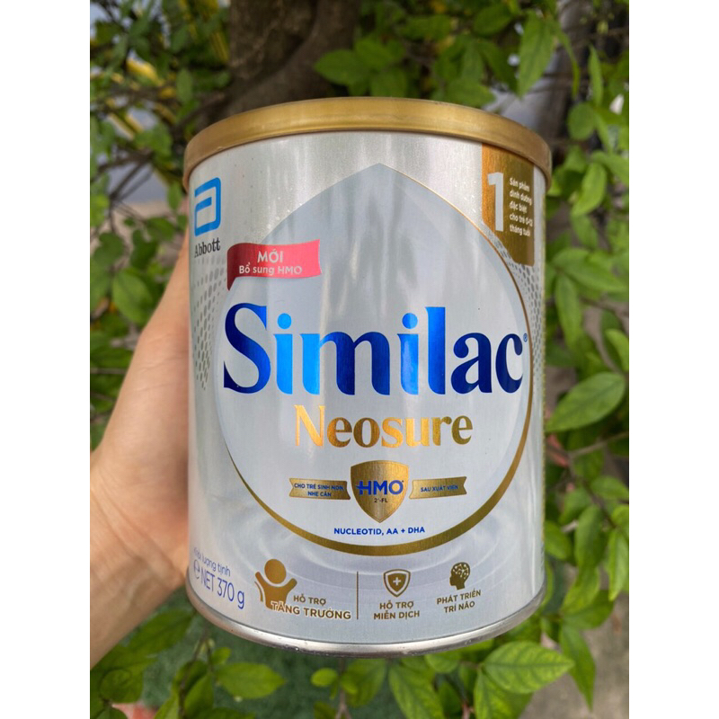 Sữa Similac Neosure 370g Dành Cho Bé Sanh Non, Nhẹ Cân Từ 0-12th Date ...