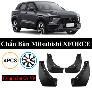 Chắn Bùn Mitsubishi Xforce Chất Liệu Nhựa Dẻo Tặng Kèm Ốc Vít
