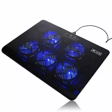Đế Tản Nhiệt Laptop V5, 5 Quạt và Đế Tản Nhiệt Laptop COOLING PAD NCP-074. LKP