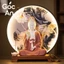 Tượng Quan Âm Bồ Tát Ngồi Cao 30cm, Tượng Phật Bà Quan Âm Gốm Đặt Thờ, Decor Trang Trí Góc Bình An