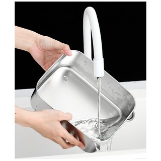 Hộp Đựng Thực Phẩm bảo quản thức ăn Inox 304 Có Nắp đậy Silicon Chống Tràn- Hộp Bảo Quản Thức Ăn