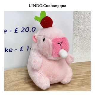 Móc Khóa Capybara Cute LINDOria, Móc Khóa Chuột Lang Nước, Treo cặp, balo, quà tặng dễ thương
