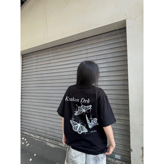 Áo Thun Unisex “ Butterfly ver 2 “ - Kraken Drk 100% cotton 2 chiều .