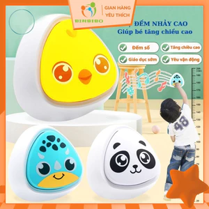 Chạm nhảy tăng chiều cao cho bé Tiếng Việt tặng thước và pin có đèn Led - Binbibo