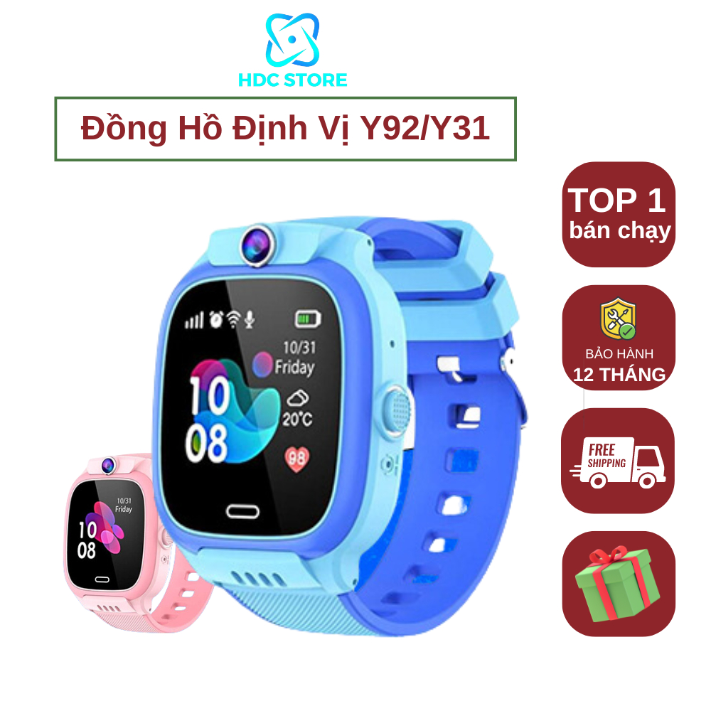 Đồng Hồ Thông Minh Smart Watch Y92/Y31 Định Vị Nghe Gọi Đa Chức Năng ...