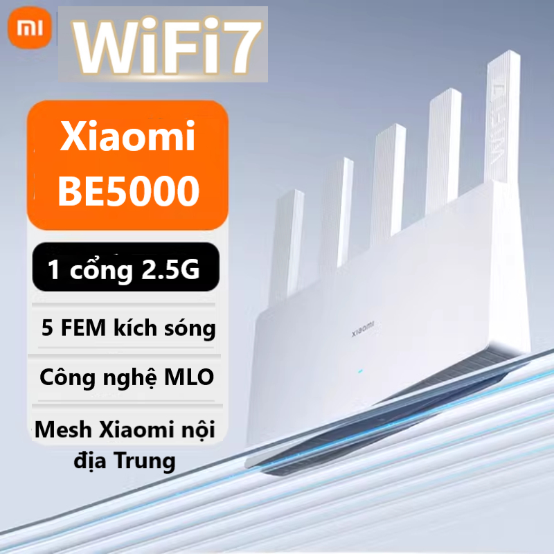 Bộ Phát Wifi Mesh Wifi 7 Xiaomi BE5000 2.5G | Shopee Việt Nam