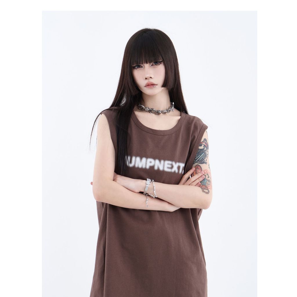 Áo TankTop REDLABEL In Họa Tiết JUMPNEXT, Áo Ba Lỗ Thể Thao RedLabel Thoáng Mát Cotton Mềm Mịn TT17