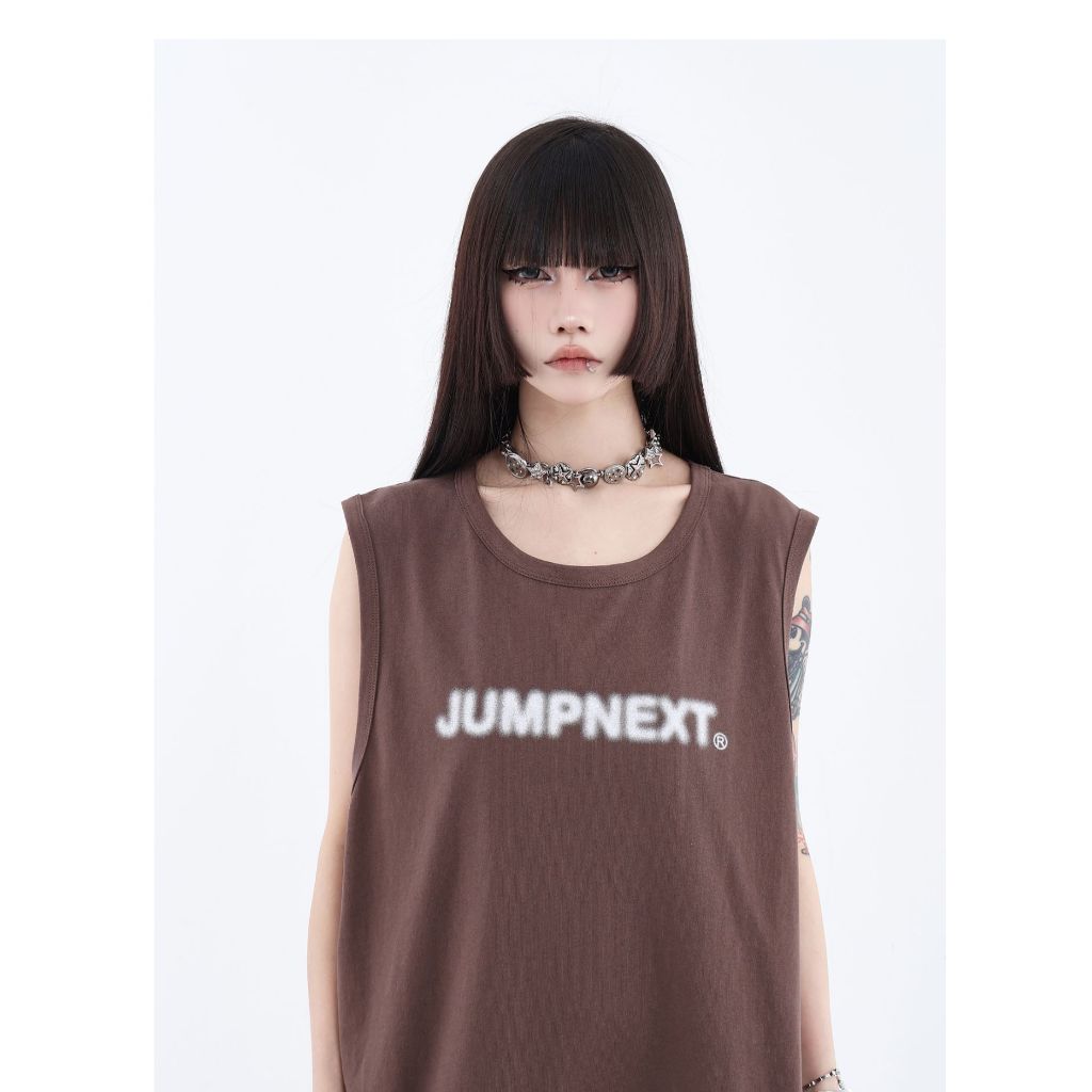 Áo TankTop REDLABEL In Họa Tiết JUMPNEXT, Áo Ba Lỗ Thể Thao RedLabel Thoáng Mát Cotton Mềm Mịn TT17