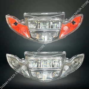 Pha đèn 2 tầng Sirius mẫu Zhipat hàng 1:1 - Choá đèn led 2 tầng Sirius