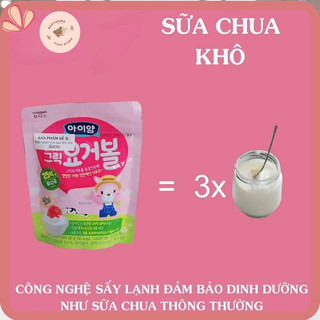 Sữa Chua Hy Lạp Sấy Khô Ildong Hàn Quốc Dễ Tan Kích Thích Vị Giác Tốt Cho Hệ Tiêu Hóa