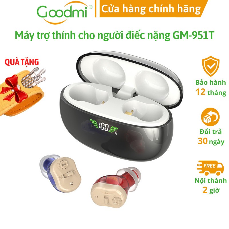 Máy Trợ Thính, Tai Nghe Trợ Thính Đeo Lọt Tai Phiên Bản Cao Cấp Goodmi ...