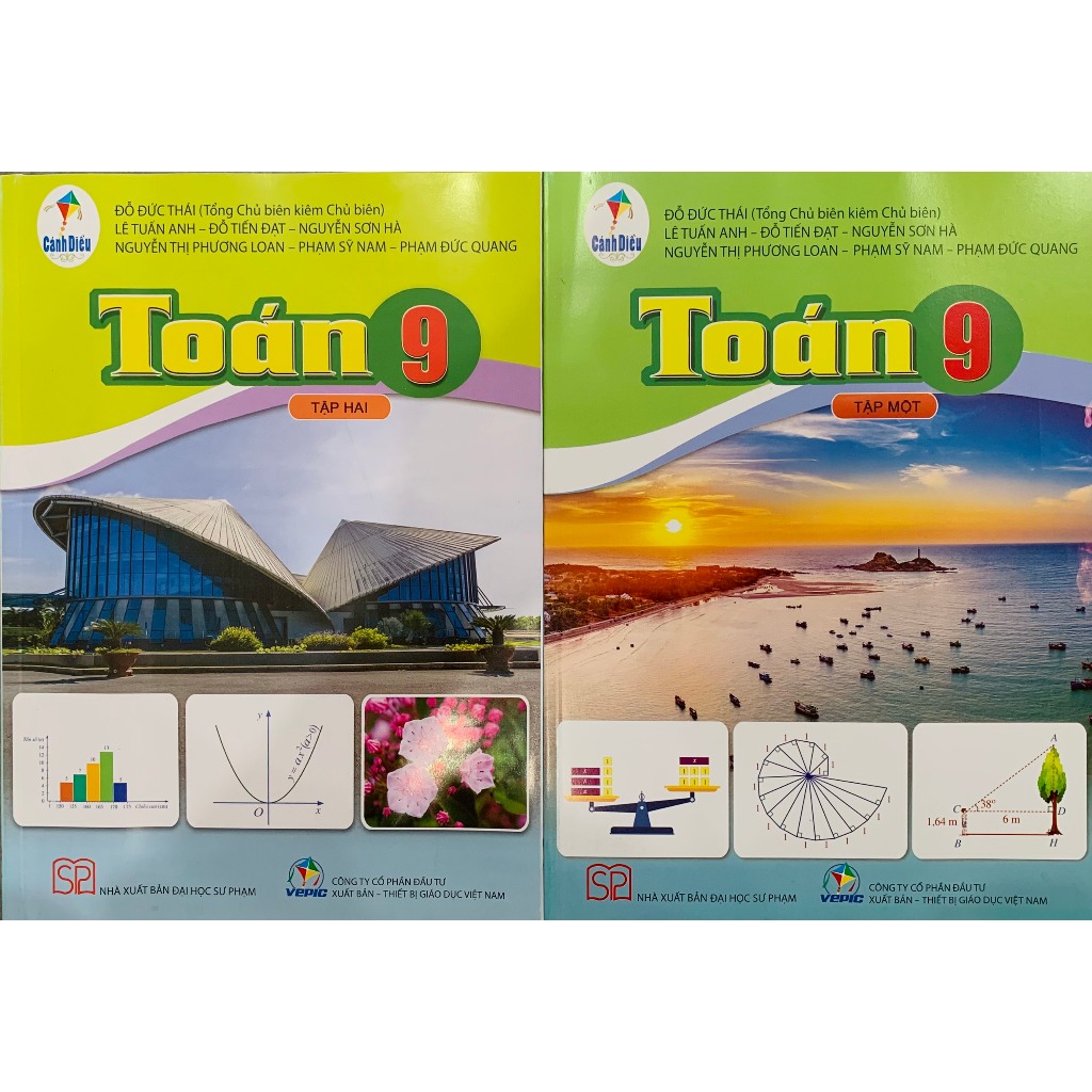 Ảnh Sách - Sách giáo khoa lớp 9 - chương trình cánh diều (lẻ) + bán kèm 1 quyển vở viết 3