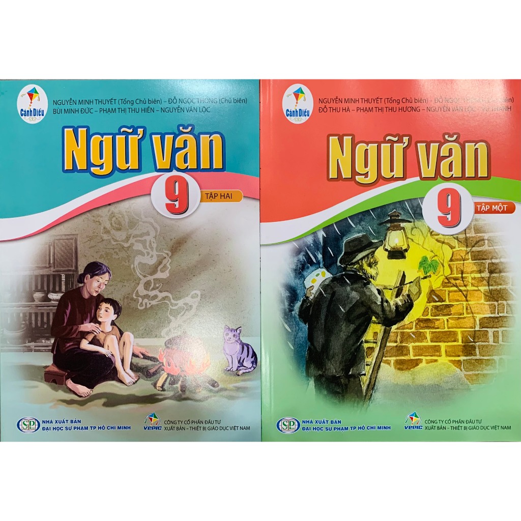 Ảnh Sách - Sách giáo khoa lớp 9 - chương trình cánh diều (lẻ) + bán kèm 1 quyển vở viết 4
