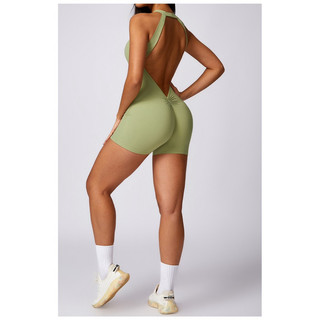 Bộ đồ tập thể thao gym,yoga nữ liền thân jumsuiy mẫu thiết kế cao cấp(suit602)
