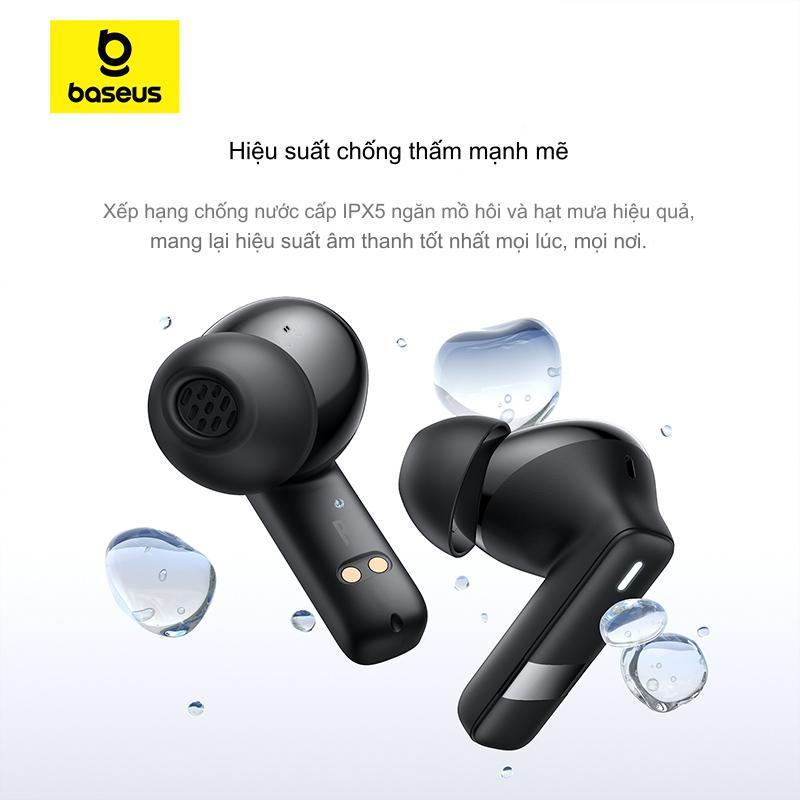 Ảnh Tai nghe Bluetooth True Wireless Baseus Bowie E20s bluetooth 5.3 chống nước IPX5 nghe nhạc 32h 3