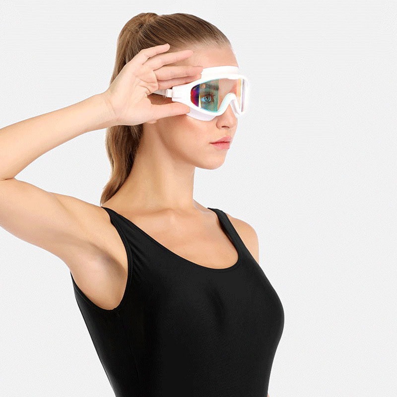 Kính bơi SPORTY 2100 góc nhìn 180 độ cản tia UV, sương mờ dành cho người lớn và trẻ em từ 8 tuổi