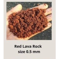 Nguyên bao 25kg đá lava nham thạch đỏ/ đen, lọc nước bể cá, làm nền bể, trồng cây, trải sân vườn... đủ kích cỡ