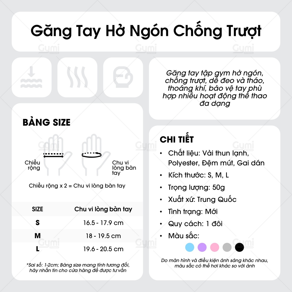 Găng Tay Tập Gym Nữ SPORT Hở Ngón Chống Trượt Tập Yoga, Gym, Đạp Xe Dày Dặn / T - GT-Sport01
